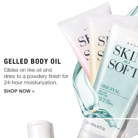 Avon Other - Skin So Soft Gelled Body Oil x4